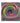 Deep Green Circle Textured Partial Oil Painting - WallArtt