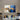 Gold Blue Abstract 3d Heavy Textured Partial Oil Painting - WallArtt