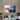 Gold Blue Abstract 3d Heavy Textured Partial Oil Painting - WallArtt