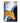 Gold Blue Abstract II Textured Partial Oil Painting - WallArtt