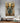 Gold Blue Elephant 3D Heavy Textured Partial Oil Painting - WallArtt