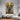 Gold Blue Elephant 3D Heavy Textured Partial Oil Painting - WallArtt