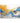 Gold Blue Wave Textured Partial Oil Painting - WallArtt