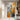Gold Foil on Grey I Textured Partial Oil Painting - Wall Art - WallArtt