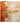 Gold Foil on Orange Abstract Textured Partial Oil Painting - Wall Art - WallArtt