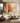 Gold Foil on Orange Abstract Textured Partial Oil Painting - Wall Art - WallArtt