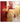 Gold Foil on Red Abstract Textured Partial Oil Painting - Wall Art - WallArtt