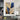 Gold in Navy Textured Partial Oil Painting - WallArtt