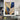 Gold in Navy Textured Partial Oil Painting - WallArtt