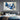 Indigo Wings Textured Partial Oil Painting - WallArtt