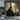 Mysterious Silhouette 3D Heavy Textured Partial Oil Painting - WallArtt