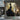 Mysterious Silhouette 3D Heavy Textured Partial Oil Painting - WallArtt