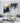 Navy Blue with Gold Textured Partial Oil Painting - Wall Art - WallArtt