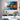 Orange Blue II Abstract Textured Partial Oil Painting - WallArtt