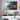 Orange Blue II Abstract Textured Partial Oil Painting - WallArtt