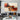 Orange Brown Abstract II Textured Partial Oil Painting - Wall Art - WallArtt