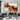 Orange Brown Abstract II Textured Partial Oil Painting - Wall Art - WallArtt