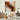 Orange Brown Abstract Textured Partial Oil Painting - WallArtt