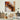 Orange Brown Abstract Textured Partial Oil Painting - WallArtt