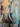 Orange Elephant 3D Heavy Textured Partial oil Painting - WallArtt
