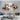 Orange White Abstract 3D Heavy Textured Partial oil Painting - WallArtt