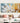 Orange White Feather 3 Piece 3d Heavy Textured Partial Oil Painting - WallArtt