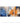 Orange White Flower 3 Piece 3d Heavy Textured Partial Oil Painting - WallArtt