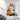 Orange Woman 3D Heavy Textured Partial Oil Painting - WallArtt