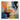 Orange Yellow and Blue 3D Heavy Textured Partial Oil Painting - WallArtt