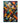 Orange Yellow Shapes 3d Heavy Textured Partial Oil Painting - Wall Art - WallArtt