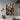 Orange Yellow Shapes 3d Heavy Textured Partial Oil Painting - Wall Art - WallArtt