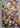 Orange Yellow Shapes 3d Heavy Textured Partial Oil Painting - Wall Art - WallArtt
