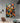 Orange Yellow Shapes 3d Heavy Textured Partial Oil Painting - Wall Art - WallArtt