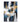Petrol Blue Abstract Textured Partial Oil Painting - WallArtt