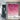 Pink Abstract Textured Partial Oil Painting - WallArtt
