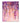 Pink n Purple Flowers Abstract Textured Partial Oil Painting - WallArtt