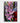 Pink n Red Flowers Abstract Textured Partial Oil Painting - WallArtt