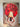 Red Ballerina Textured Partial Oil Painting - WallArtt
