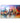 Red City Textured Partial Oil Painting - WallArtt