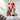 Red n White II 3D Heavy Textured Partial Oil Painting - WallArtt