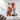 Red n White II 3D Heavy Textured Partial Oil Painting - WallArtt