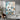 White Blue Flowers 3D Heavy Textured Partial Oil Painting - WallArtt