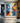 White Blue Yellow Abstract 3d Heavy Textured Partial Oil Painting - WallArtt