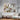 White Flower Buds Textured Partial Oil Painting - WallArtt