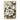 White Gold Flowers 3d Heavy Textured Partial Oil Painting - WallArtt