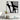 White n Black Abstract II Textured Partial Oil Painting - WallArtt