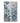 White n Blue Pieces 3D Heavy Textured Partial Oil Painting - WallArtt