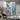 White n Blue Pieces 3D Heavy Textured Partial Oil Painting - WallArtt
