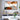 White n Brown Abstract Textured Partial Oil Painting - WallArtt