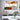 White n Brown Abstract Textured Partial Oil Painting - WallArtt